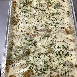 Grilled Mahi Mahi with Garlic Cream Sauce for a Baby&apos;s First Birthday Catering Event