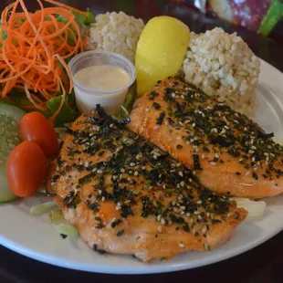 Fresh Furikake Salmon is also available for Catering Events