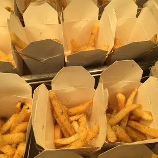 Garlic Fries Appetizer for a Wedding Event at Kualoa Ranch