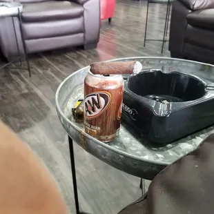 Fun and welcoming cigar lounge. If you are from out of town you must visit.
