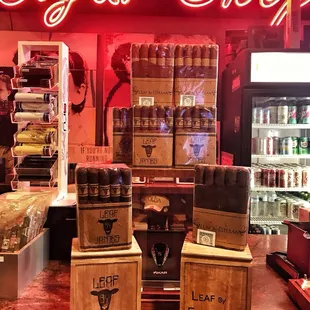 It's always about the Cigar selection in our humidor...