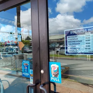 Business hours - closed Sundays