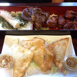Ahi Won Tons