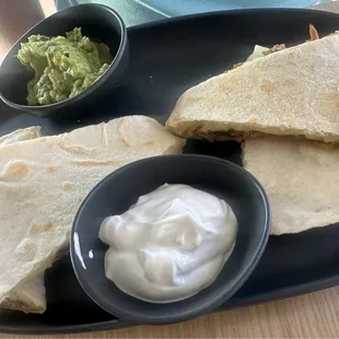 Carnitas quesadilla