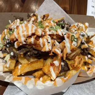 Kimchi fries