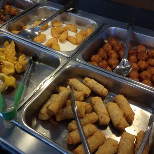 Chicken Balls, Egg Rolls