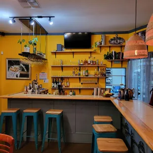 Bar area