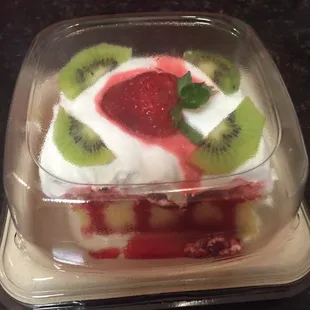 The cake- tasty but not a tres leches