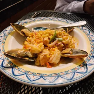 Arroz con calamares - decent portion size and great taste. Perfect for a cozy fall day.