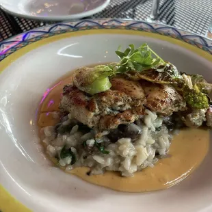 A delicious chicken at ENA, a jewel in 46th and Grand Junction.