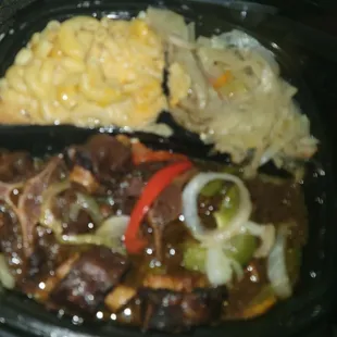 Oxtail dinner