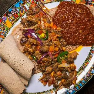 @kenty_eats | lamb tibs