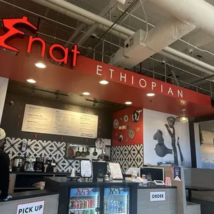 My new favorite spot. Ethiopian Food at Optimist Hall. Enat