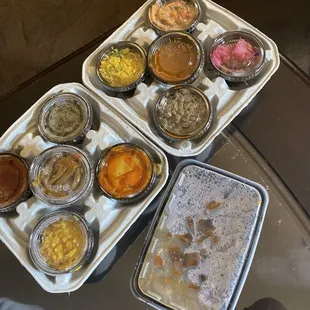 vegetarian combo+Engudai Tibs