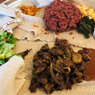 Enat Kitfo &amp; Chekina Tibs