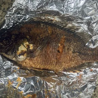 Vegetarian Combination with Whole Fish