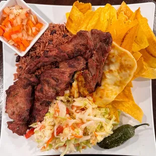 Casero carne asada.