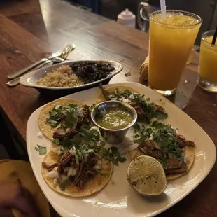 Babacoa tacos tastes fantastic!