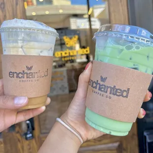 Iced Matcha Latte