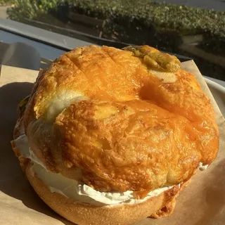 (F) Cream Cheese Bagel