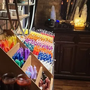 Candles.. you can make your own candles!  by appt only
