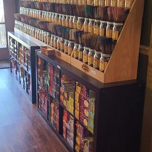 huge variety  of incense ..