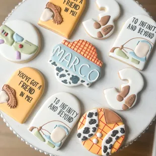 Custom Cookies that can be decorated to match any theme!