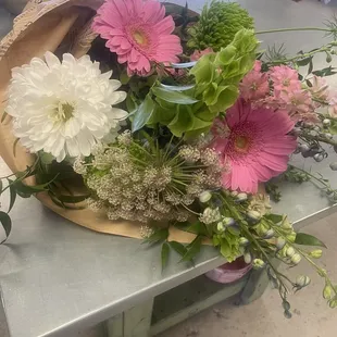 I am in love with choosing. Your own blooms and having an arrangement made
