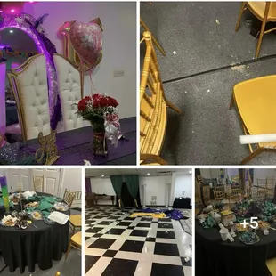 Btw this mess u see here is only bc she never cared to pick up anything nor had any trash cans around to clean.