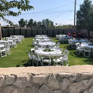 White Garden Chairs