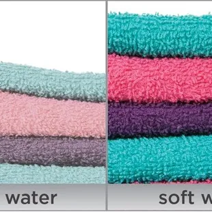 Brighter and softer laundry with half of the detergent.
