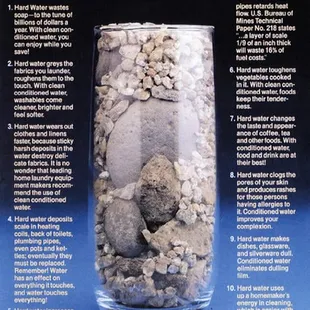 Hard water costs too much!
