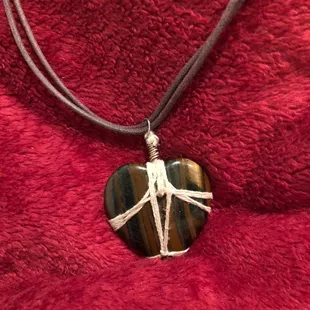 Tiger's eye necklace