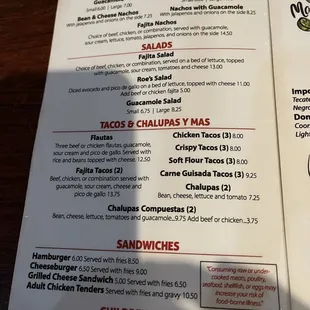 Menu menu