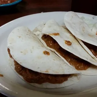 Carne Guisada Tacos (3)