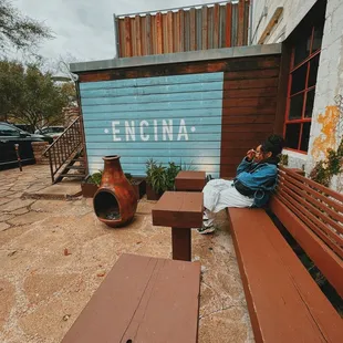 Outside of Encina
