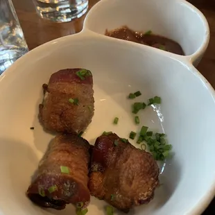 Devils on Horseback Bacon Wrapped Dates