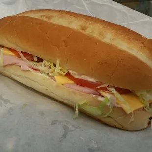 a sub sandwich