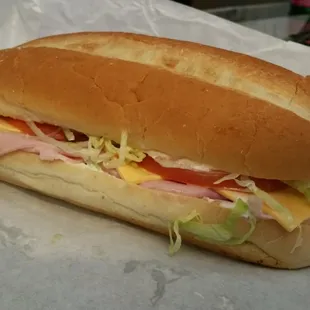 a sub sandwich