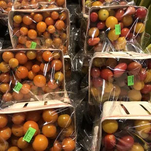 Sungold cherry tomato . Healthy candy