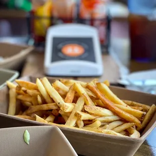 French fried to go with Taco
