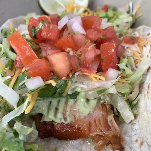 Salmon Taco