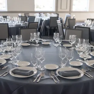 They met my expectations with all their in house tables, chairs, linen, china and flatware
