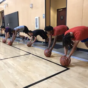 Building strength.