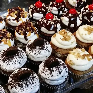 Some of our famous delicious cupcakes