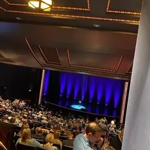a view of the auditorium from the stage