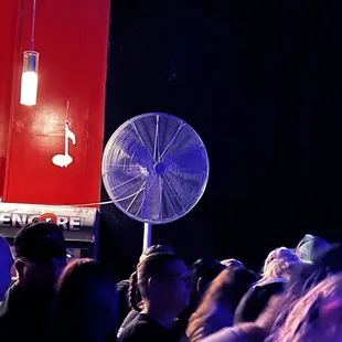 Fan they won't turn on.