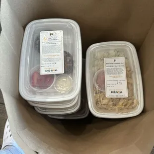 Ube waffles, and salsa verde chicken