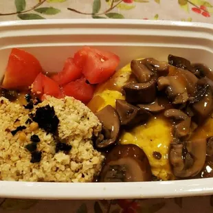 Black Bean Loco Moco