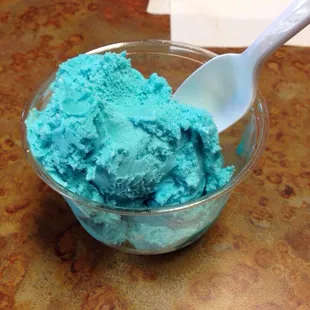 Blue Moon ice cream!